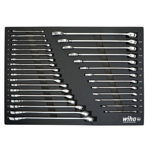 EMPTY FOAM TRAY FOR COMBINATION WRENCHES
