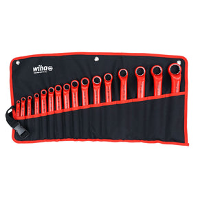 16 Piece Insulated Deep Offset Wrench Set - SAE