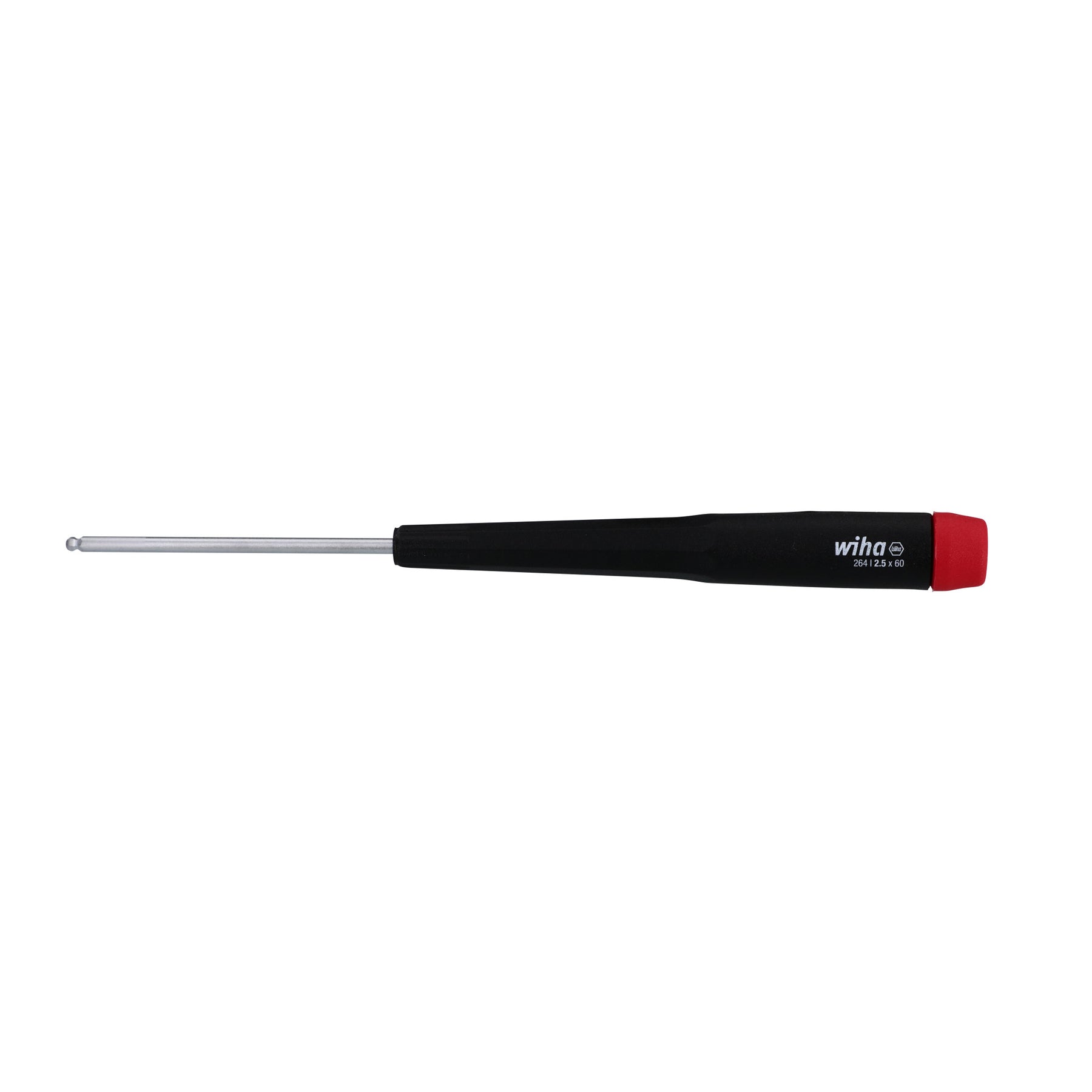 Precision Ball End Hex Screwdriver 2.5mm x 60mm