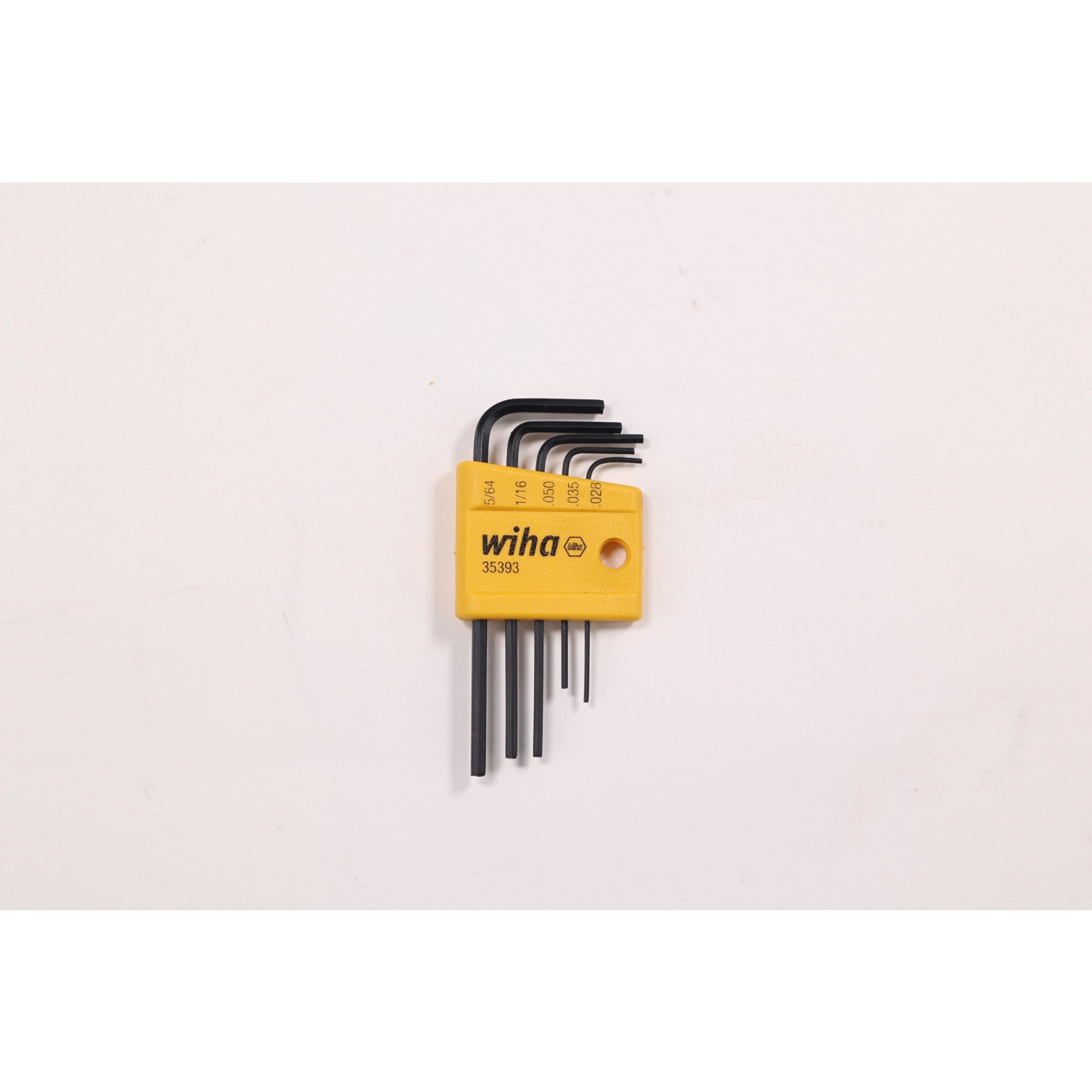5 Piece Mini Hex L-Key Short Arm Set - Inch