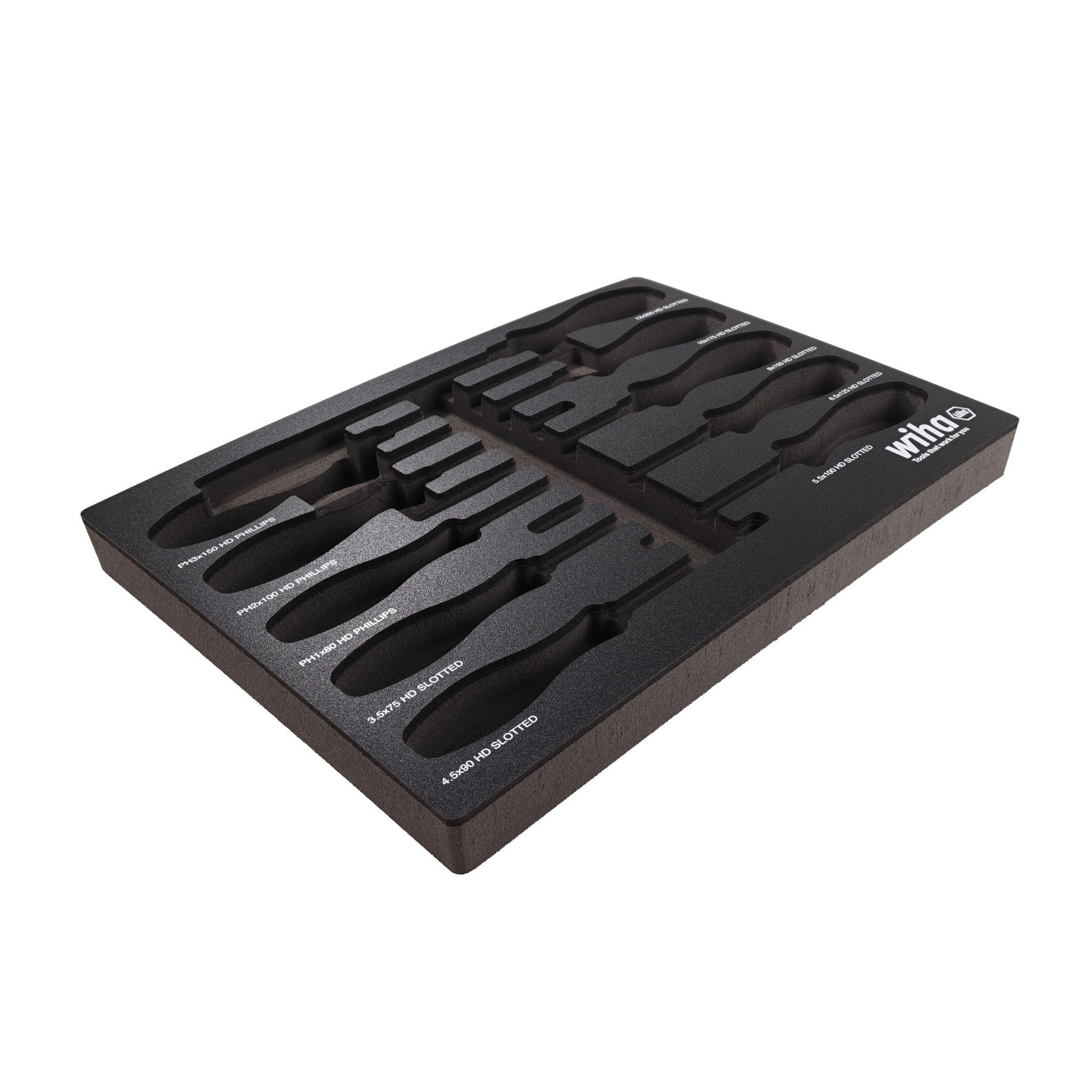 EMPTY FOAM TRAY FOR 10 PC HD SOFTFINISH SET