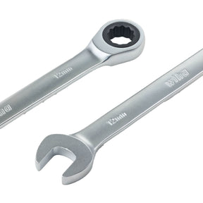 24 Piece Combination Ratchet Wrench Set - Metric and SAE