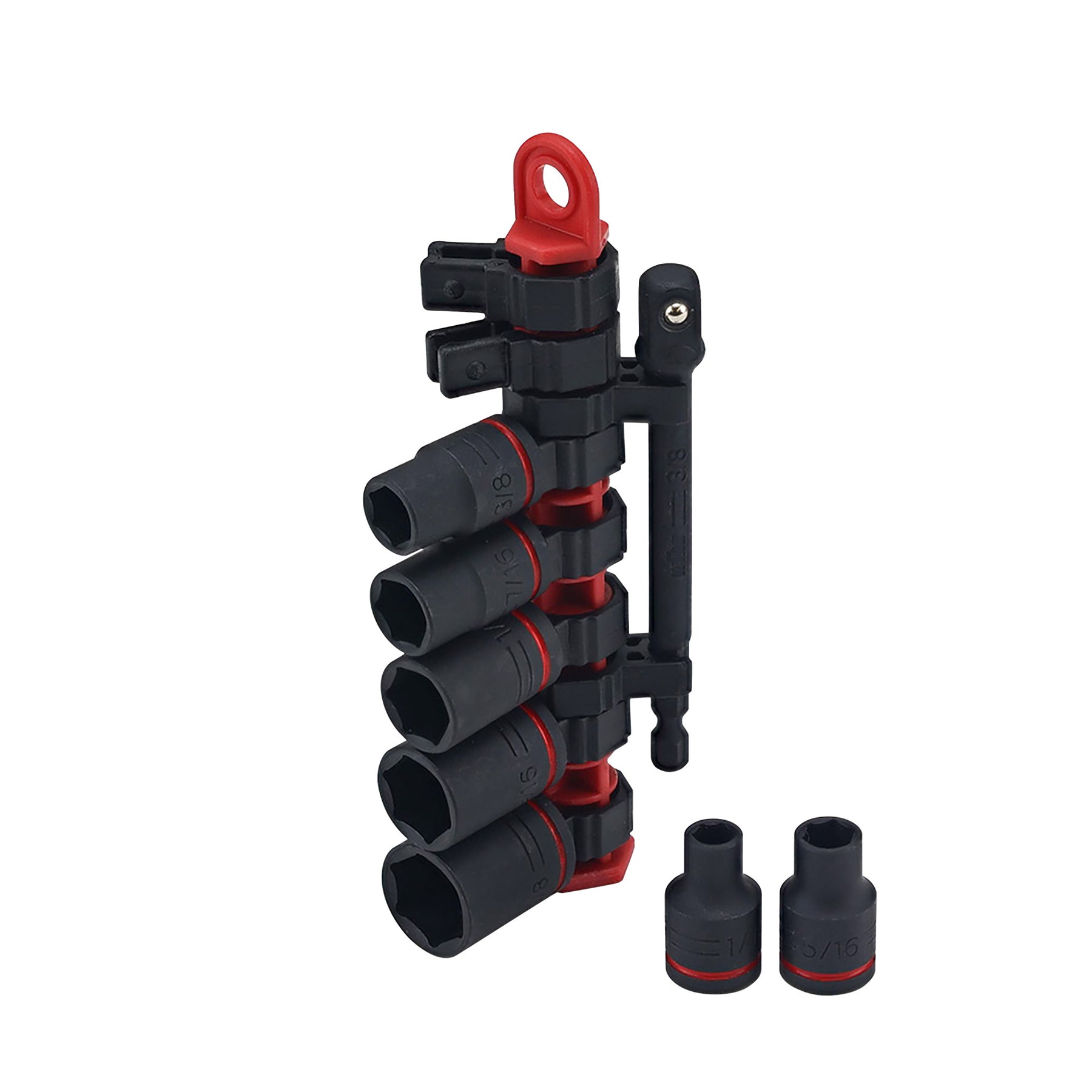 8 Piece 3/8" Drive SAE Impact Socket Set