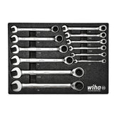 SAE MagicRing Ratcheting Wrench Tray Set