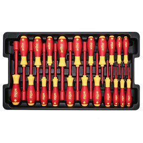 80 Piece Master Electrician's Insulated Tools Set in Rolling Hard Case