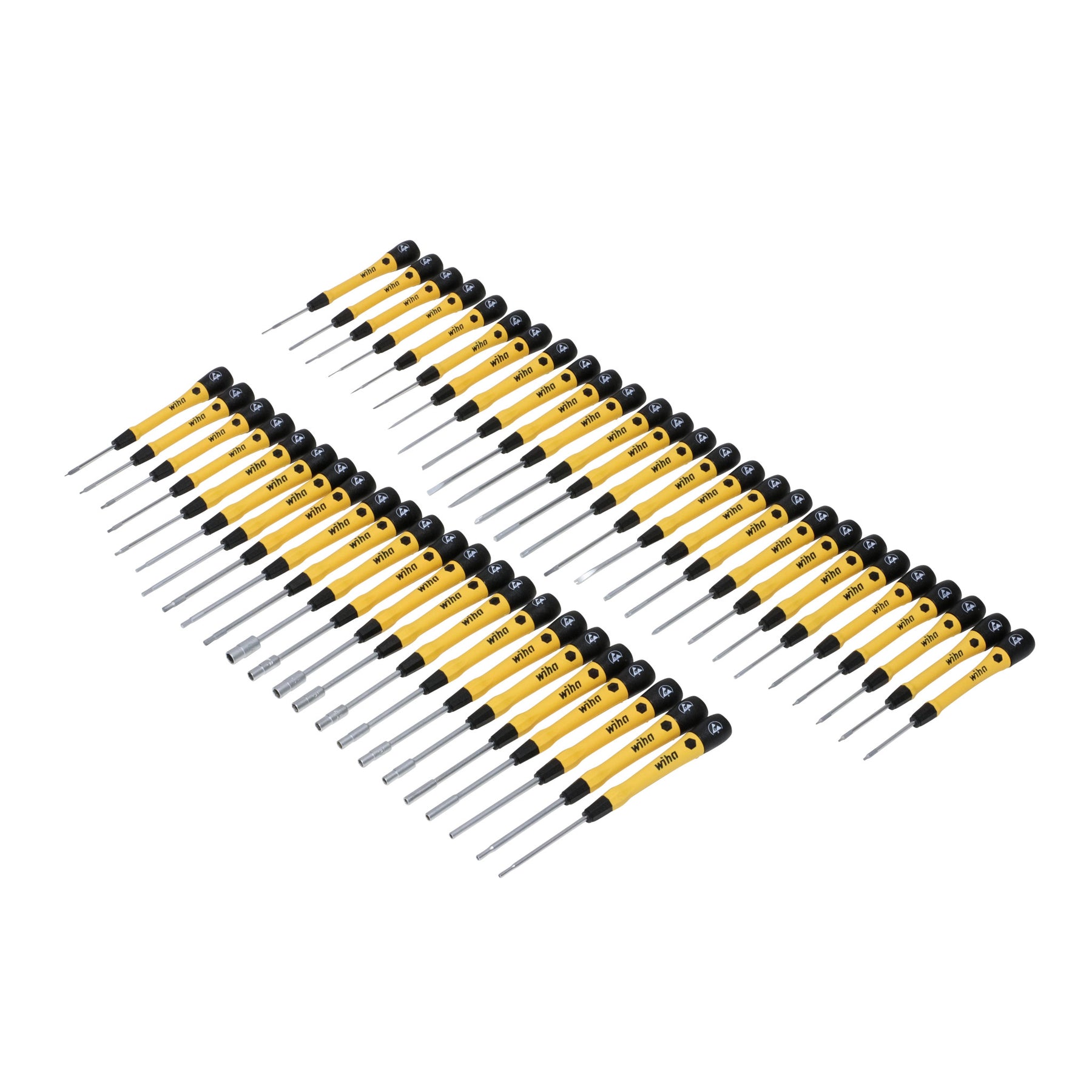 50 Piece Master Technician's ESD Safe PicoFinish Precision Screwdriver Bench Top Set