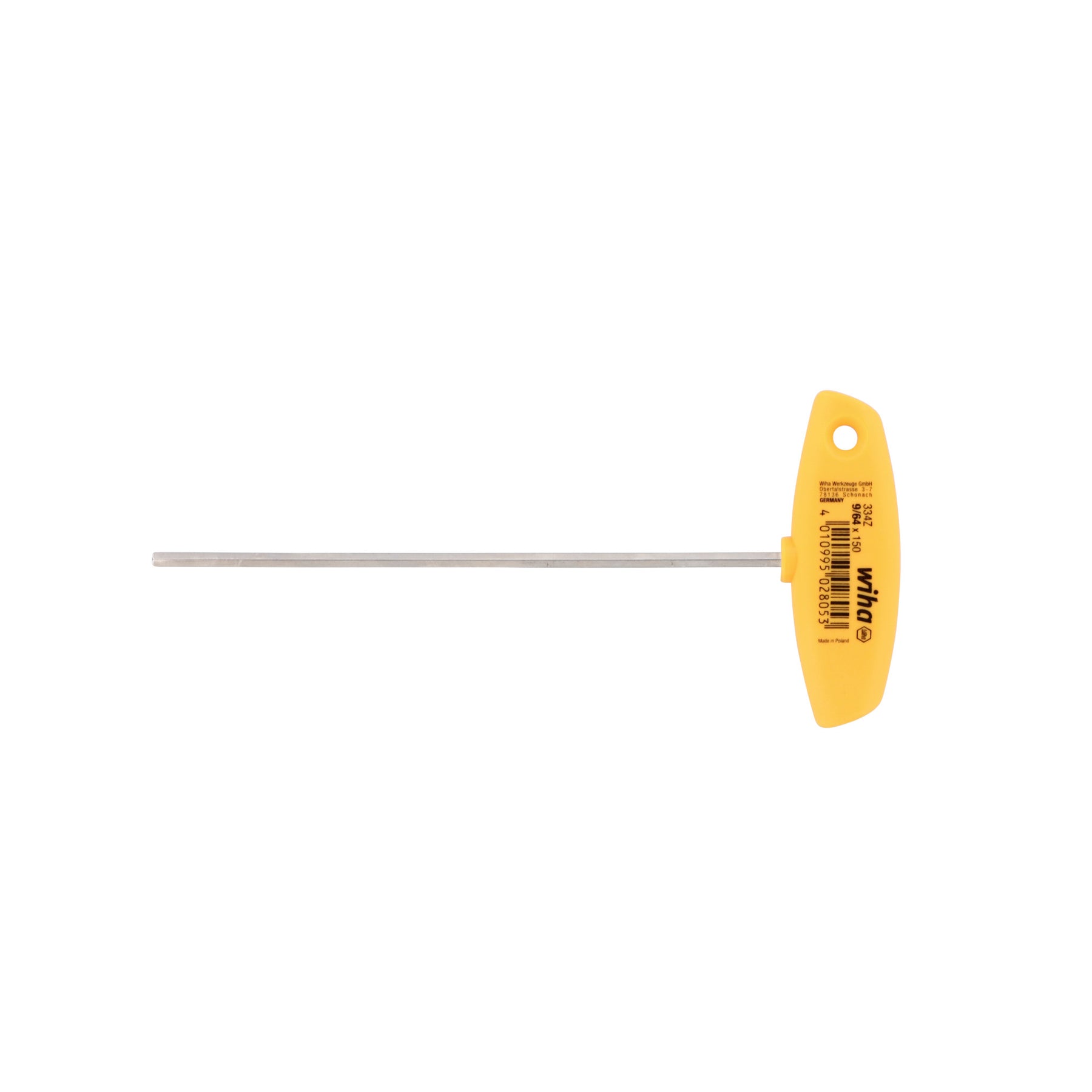 Classic Grip Hex SAE T-Handle 9/64"