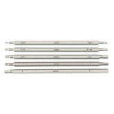 Wiha 28474 5 Piece Drive-Loc VI Hex Blade Set