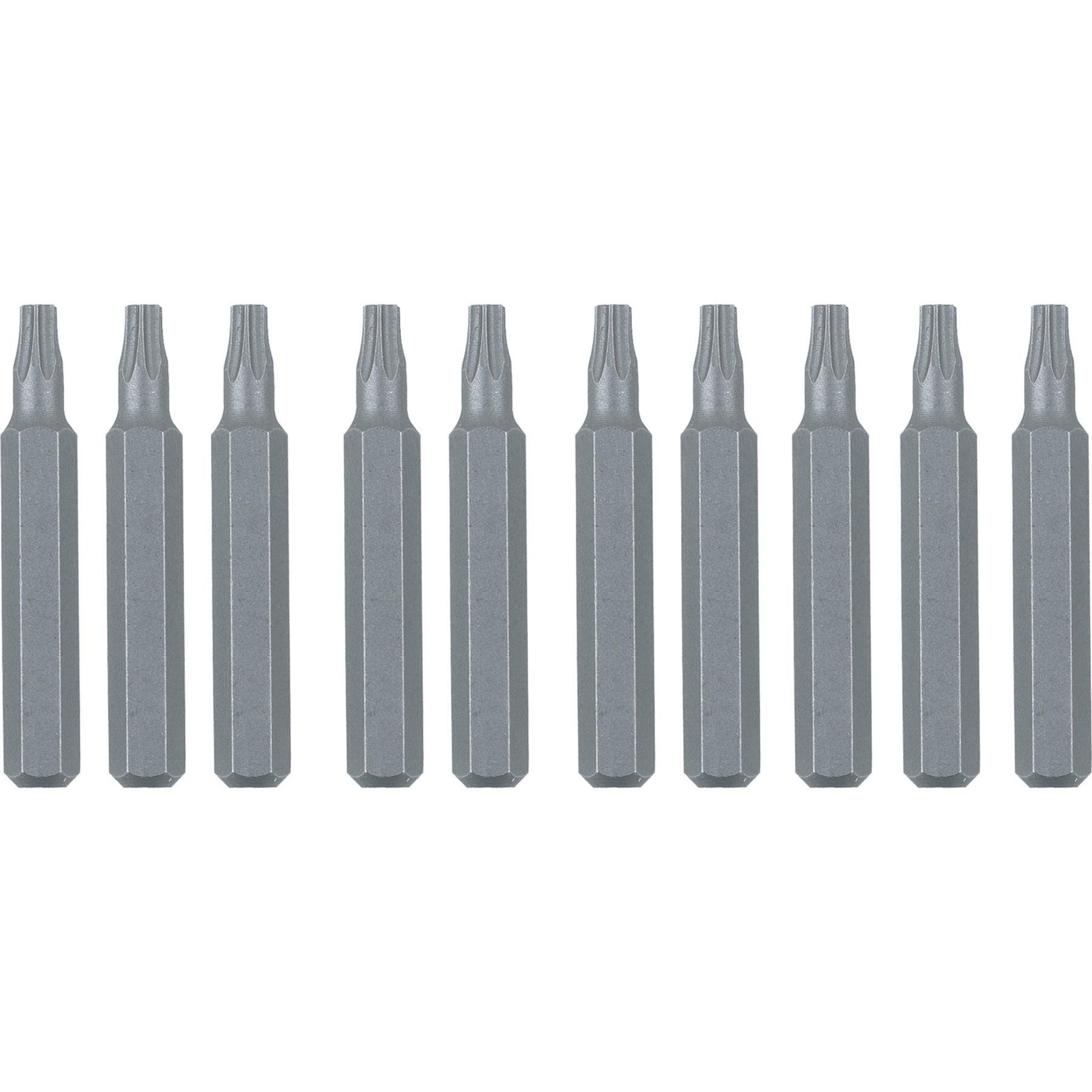 Wiha 75666 System 4 Torx MicroBits T7 x 28mm - 10 Pack