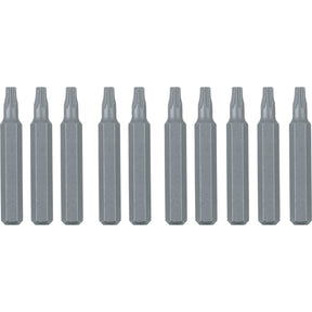 Wiha 75666 System 4 Torx MicroBits T7 x 28mm - 10 Pack