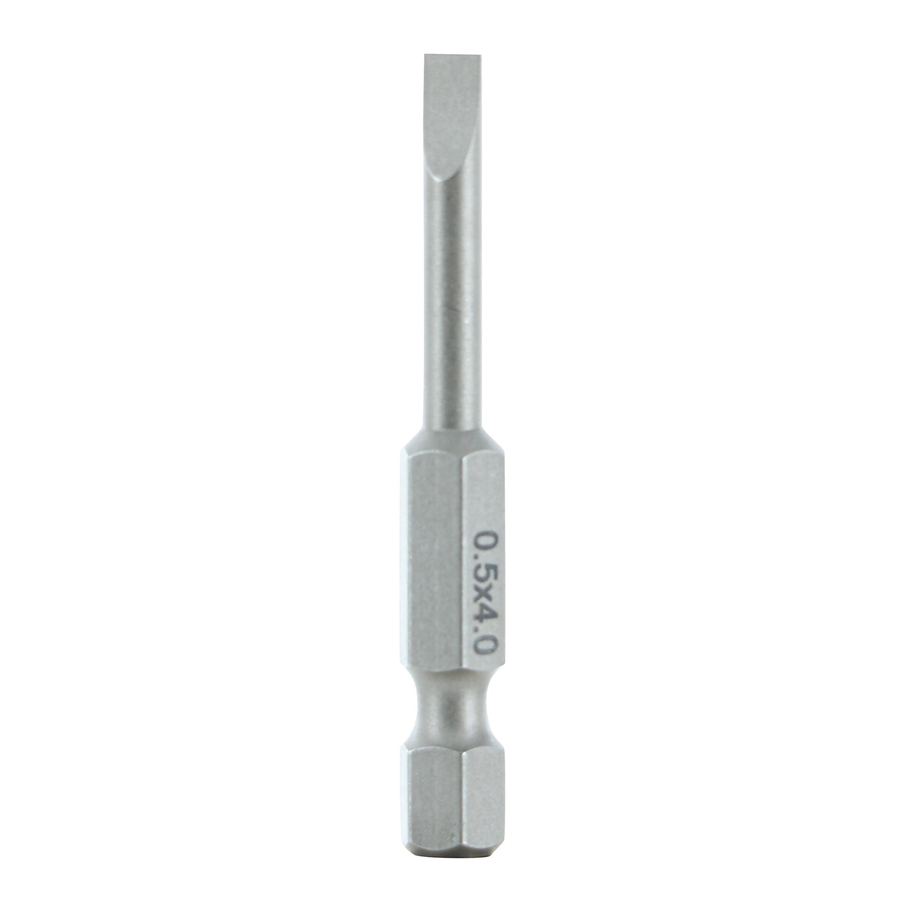 Wiha 74009 Slotted Bit 4.0 x .5 - 50mm -  10 Pack