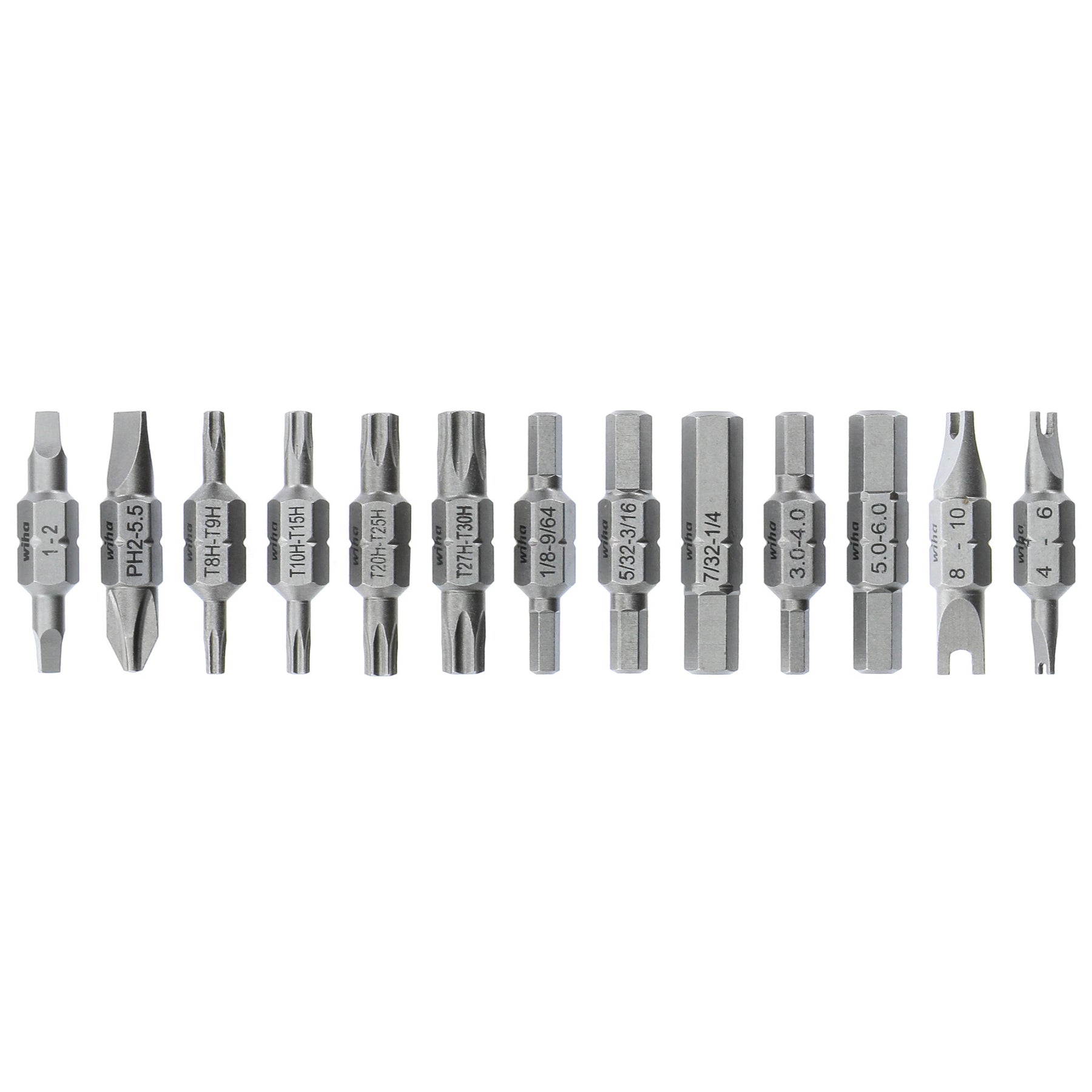 Wiha 77783 13 Piece Double Ended Security Bit Reload for 26-in-1 Ultra Driver