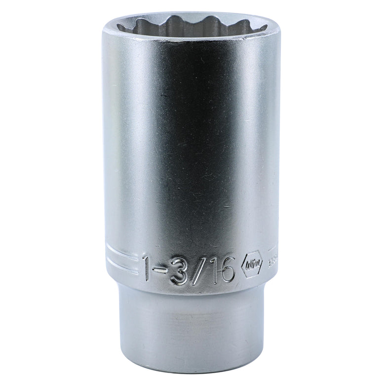 12 Point - 1/2" Drive Deep Socket 1-3/16"