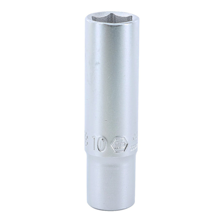 6 Point - 1/4 Inch Drive Deep Socket - 10.0mm x 50mm