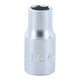 Wiha 33308 6 Point - 1/4 Inch Drive Socket - 1/4" x 25mm