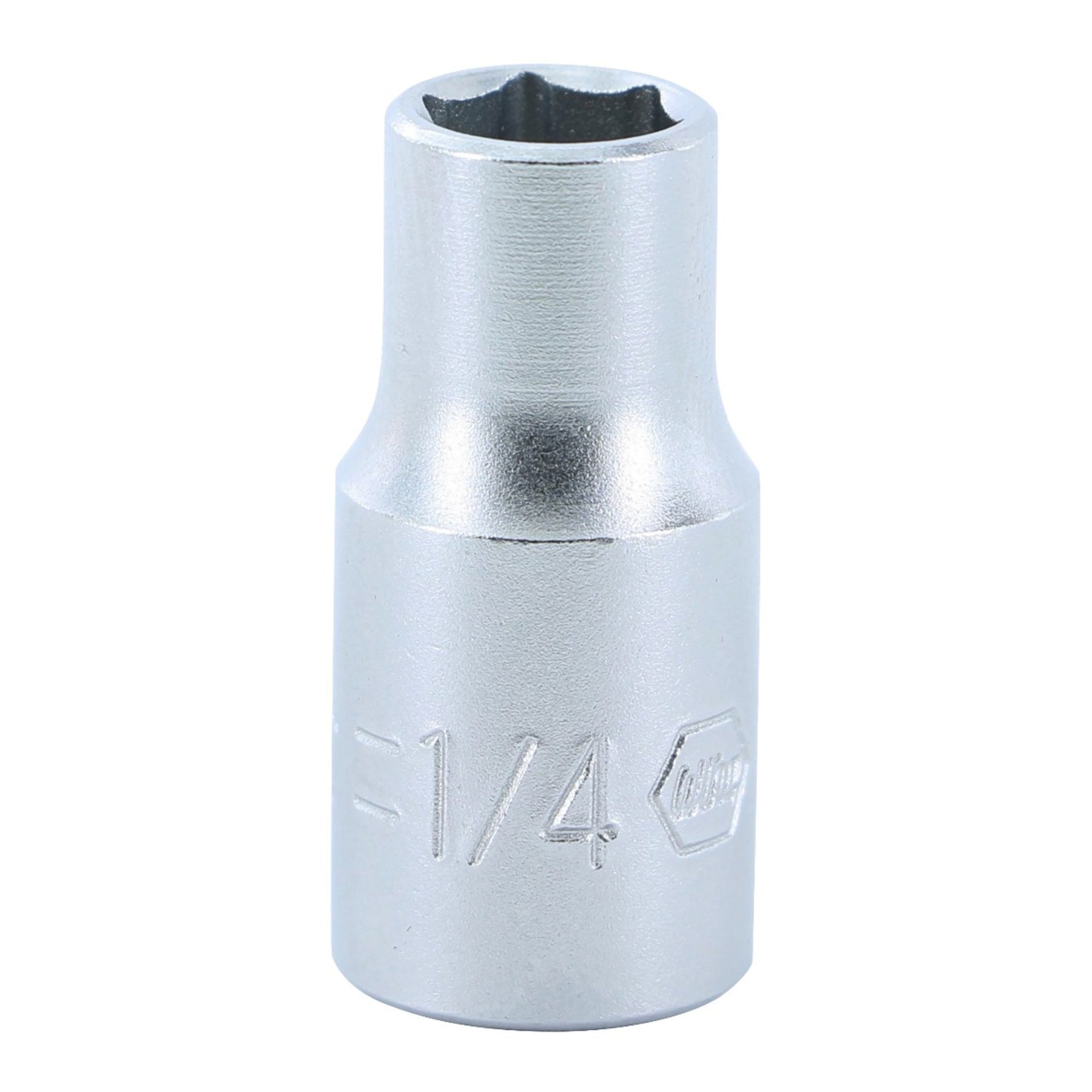 Wiha 33308 6 Point - 1/4 Inch Drive Socket - 1/4" x 25mm