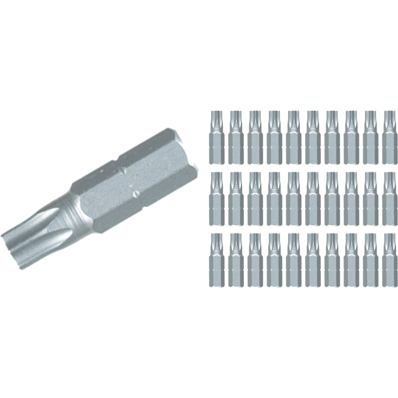 Torx Contractor Insert Bit T7 x 25mm - 30 Pack