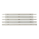 Wiha 28477 5 Piece Drive-Loc VI Security Torx Blade Set