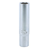 Wiha 33345 6 Point - 1/4 Inch Drive Deep Socket - 8.0mm x 50mm