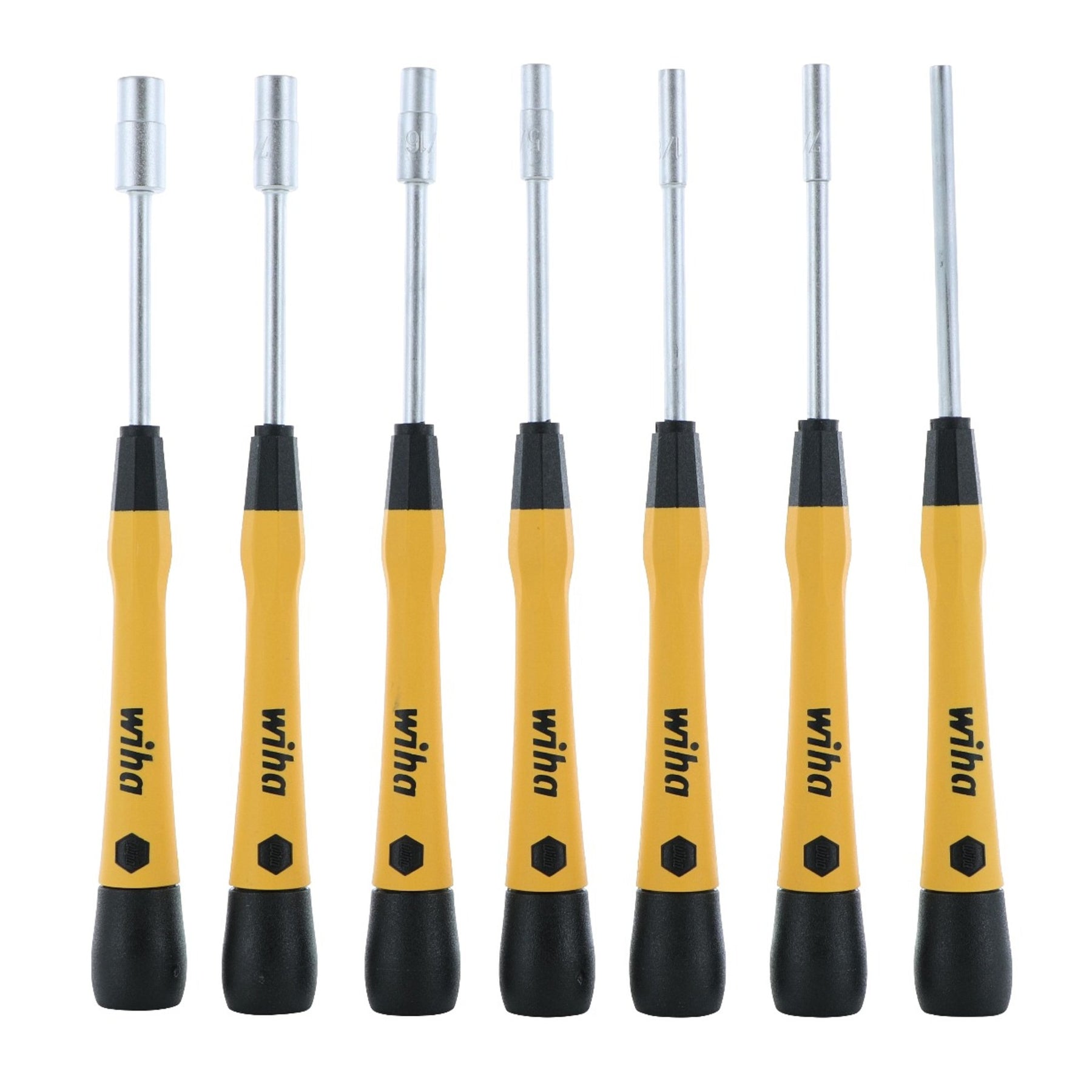 8 Piece ESD Safe Precision PicoFinish Nutdriver Set - Hex Inch