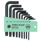 Wiha 36199 9 Piece TorxPlus L-Key Short Arm Set