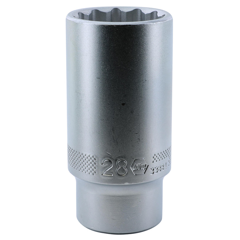 12 Point - 1/2" Drive Deep Socket 28.0mm