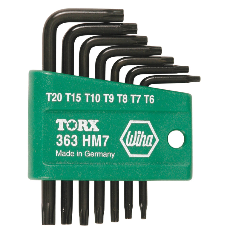 7 Piece Torx L-Key Short Arm Set