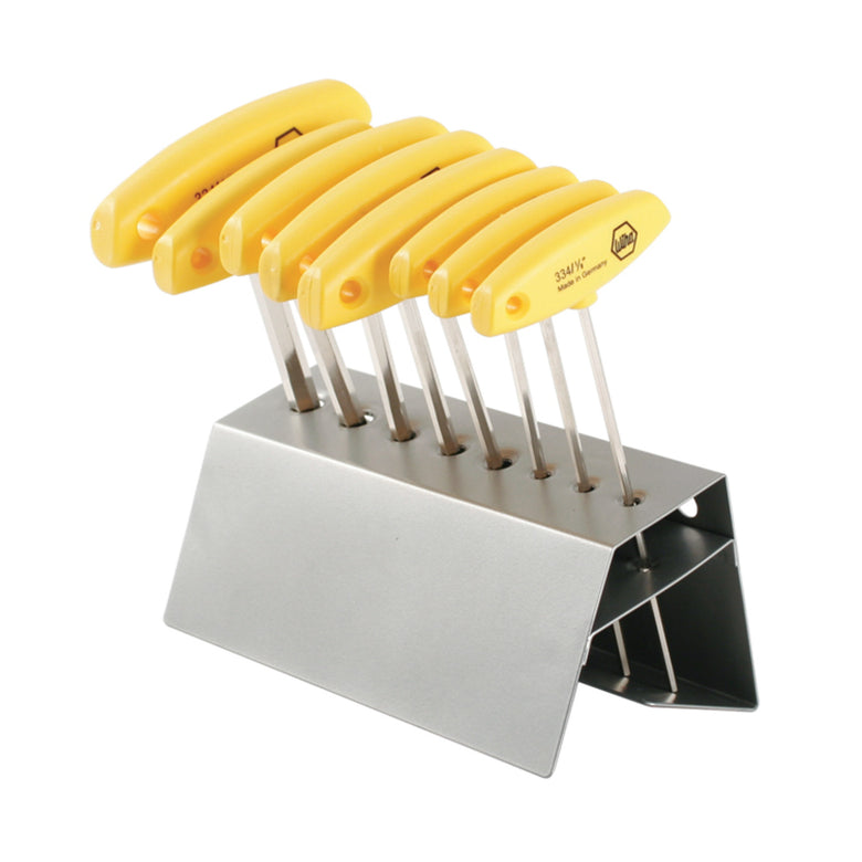 8 Piece Classic Grip Hex SAE T-Handle Set
