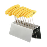 Wiha 33484 8 Piece Classic Grip Hex SAE T-Handle Set