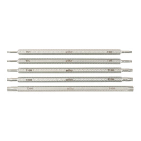 5 Piece Drive-Loc VI Security Torx Blade Set