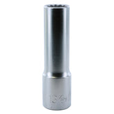 Wiha 33869 12 Point - 1/2" Drive Deep Socket 13.0mm