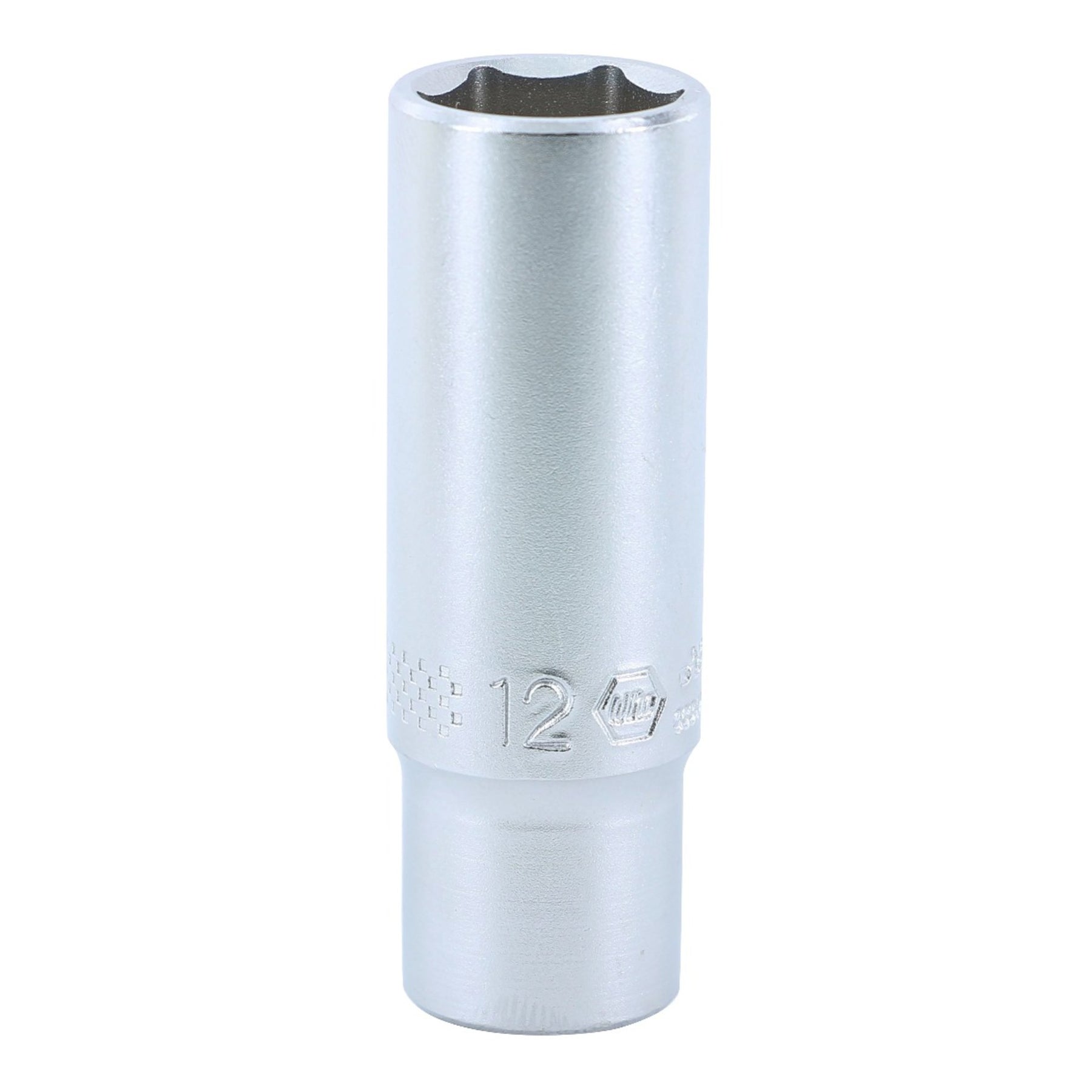 Wiha 33349 6 Point - 1/4 Inch Drive Deep Socket - 12.0mm x 50mm