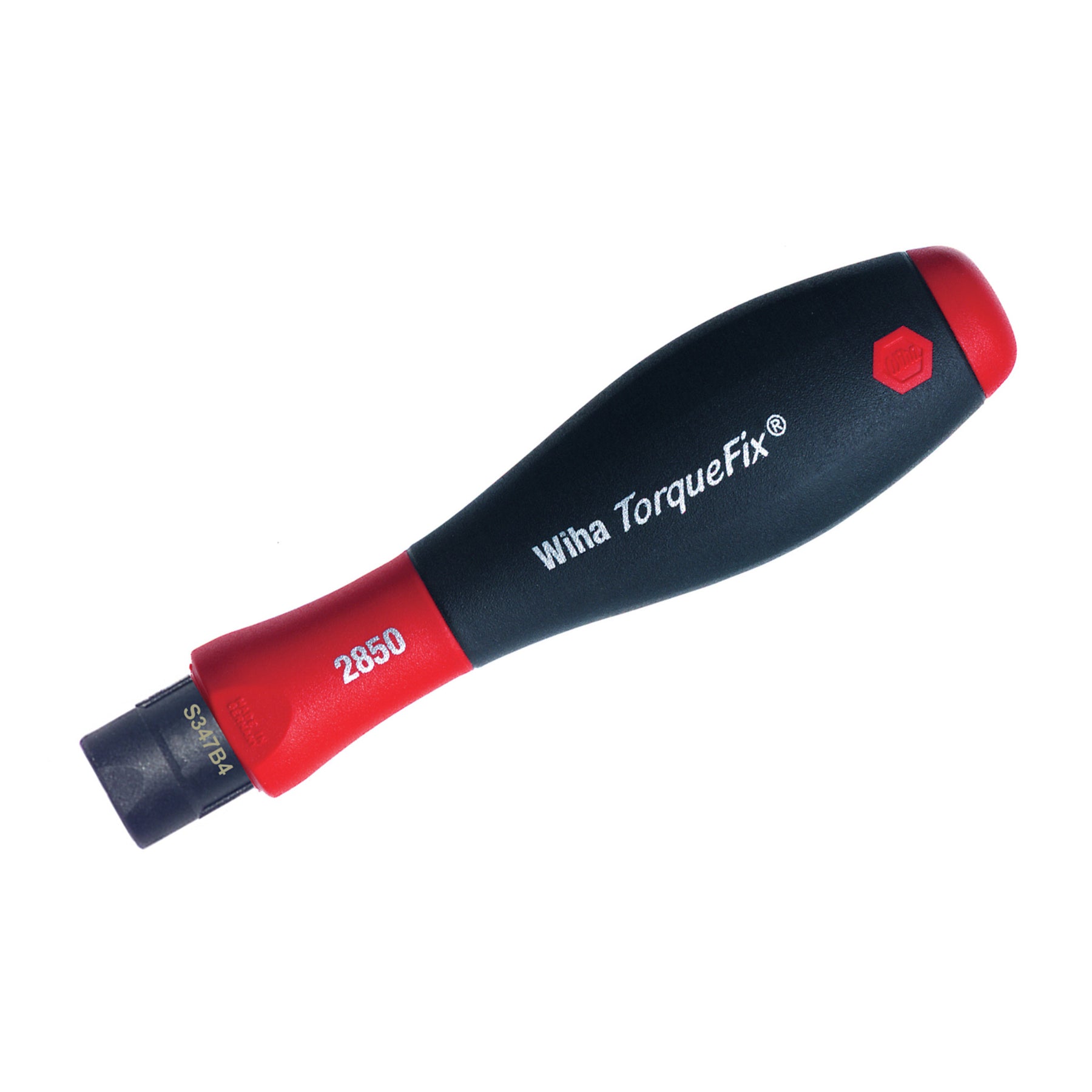 Wiha 28523 SoftFinish TorqueFix Pre-Set Handle 60 In/lbs.