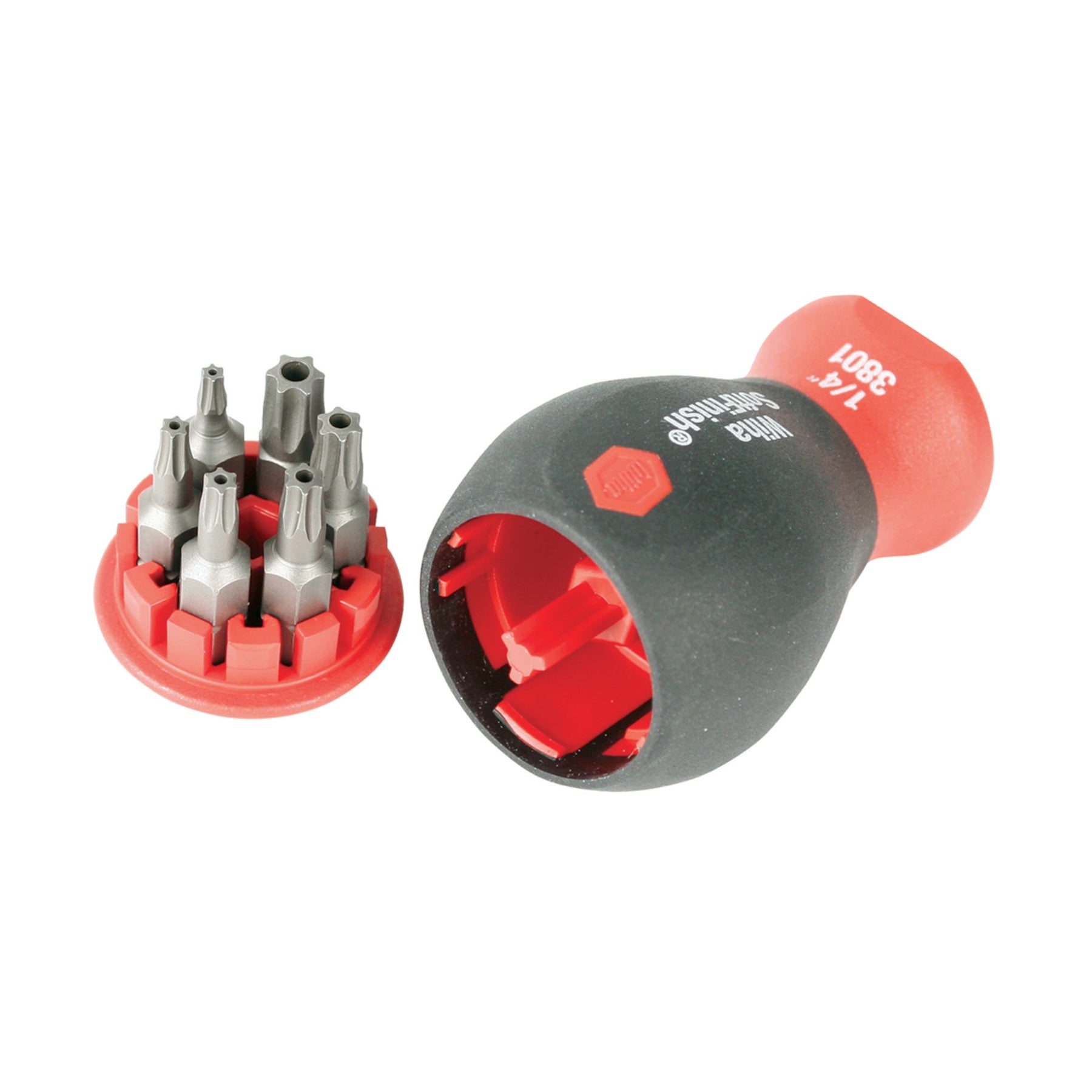 7 Piece SoftFinish Stubby Bit Holder Set - Security Torx