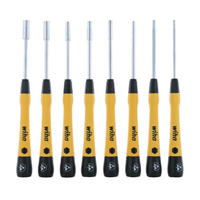 Wiha 27789 8 Piece ESD Safe Picofinish Precision Nut Driver Set - Metric