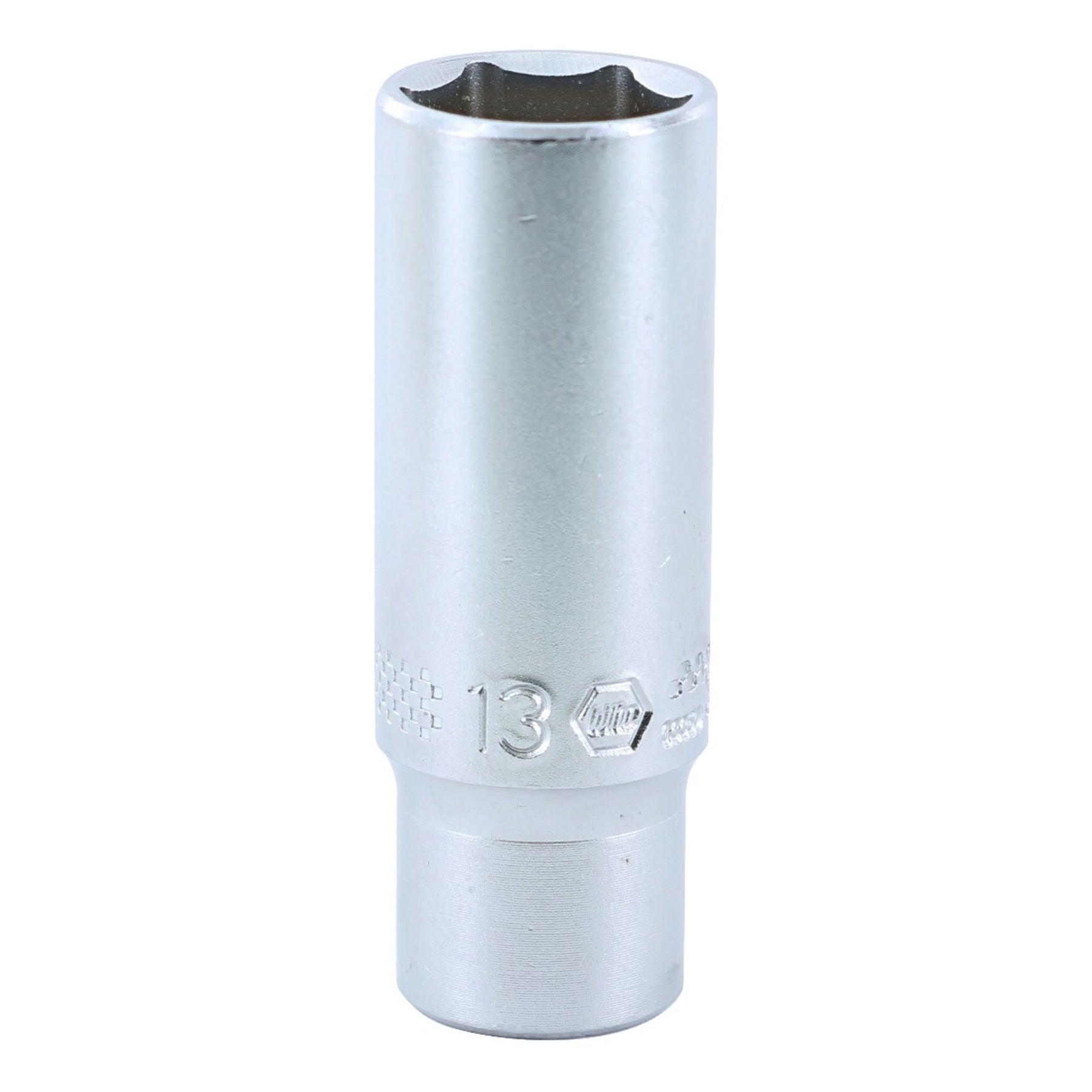 Wiha 33350 6 Point - 1/4 Inch Drive Deep Socket - 13.0mm x 50mm