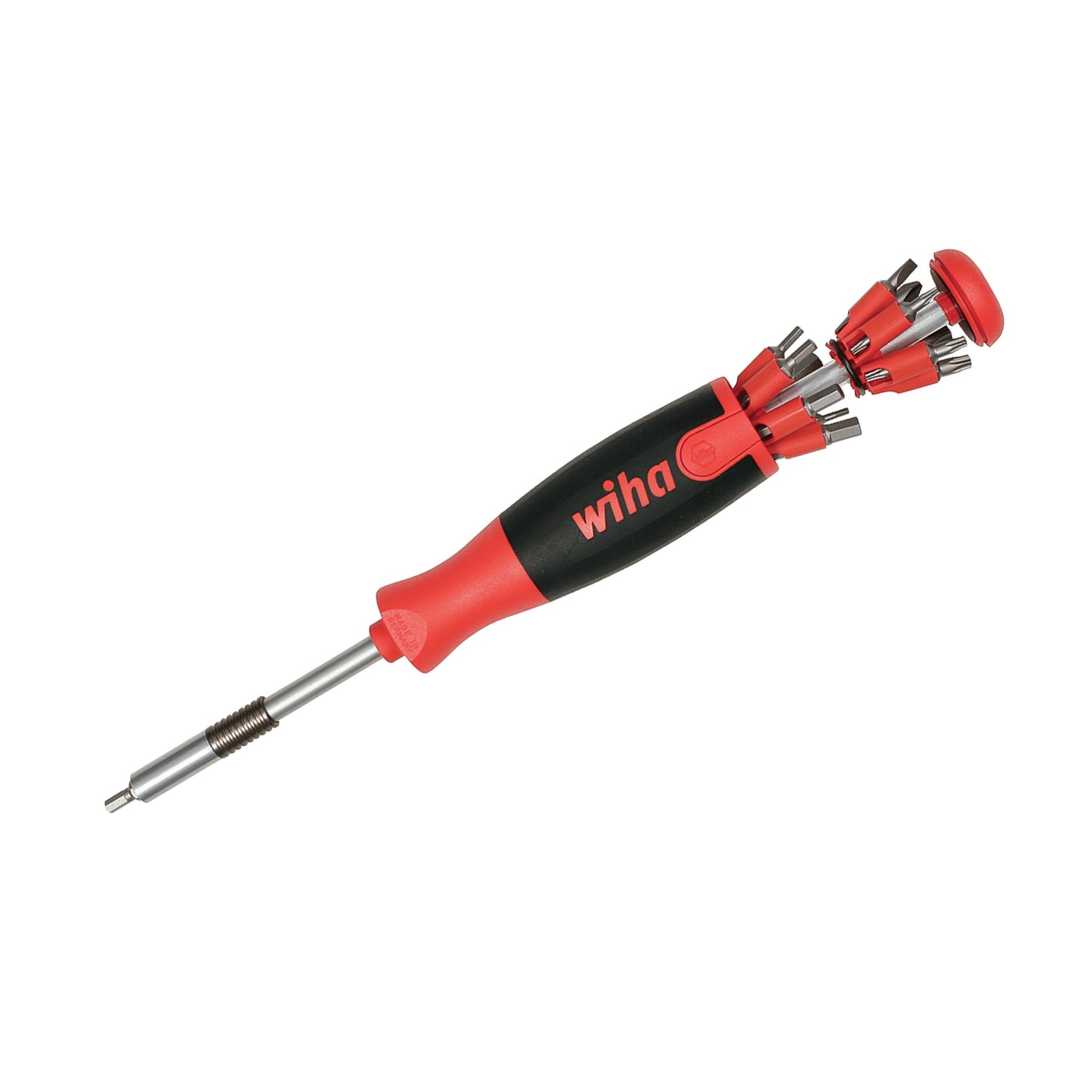 Wiha 77792 14 Piece Ultra Driver 26-in-1 Industrial Bit Holder Set