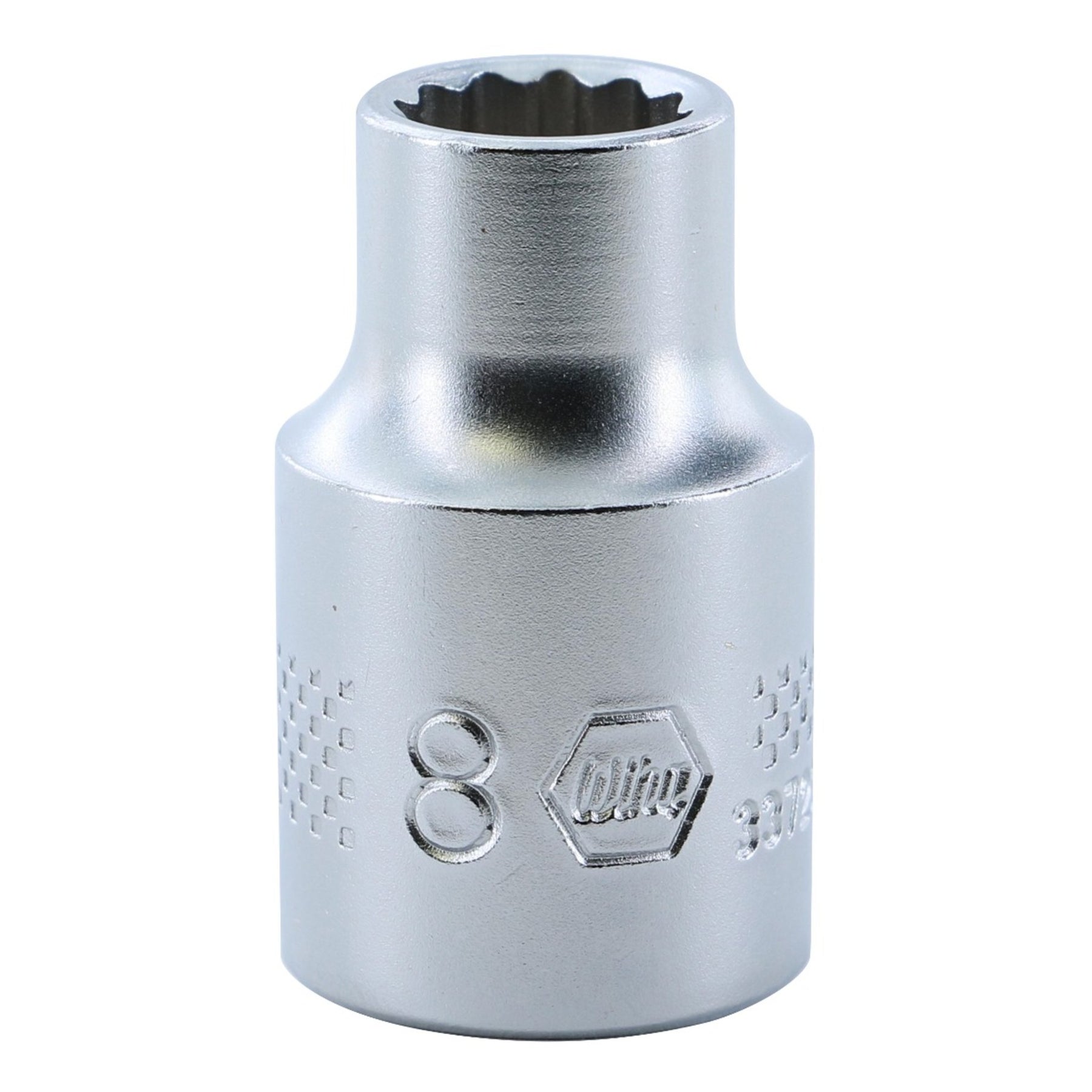 Wiha 33723 12 Point - 3/8 Inch Drive Socket - 8.0mm
