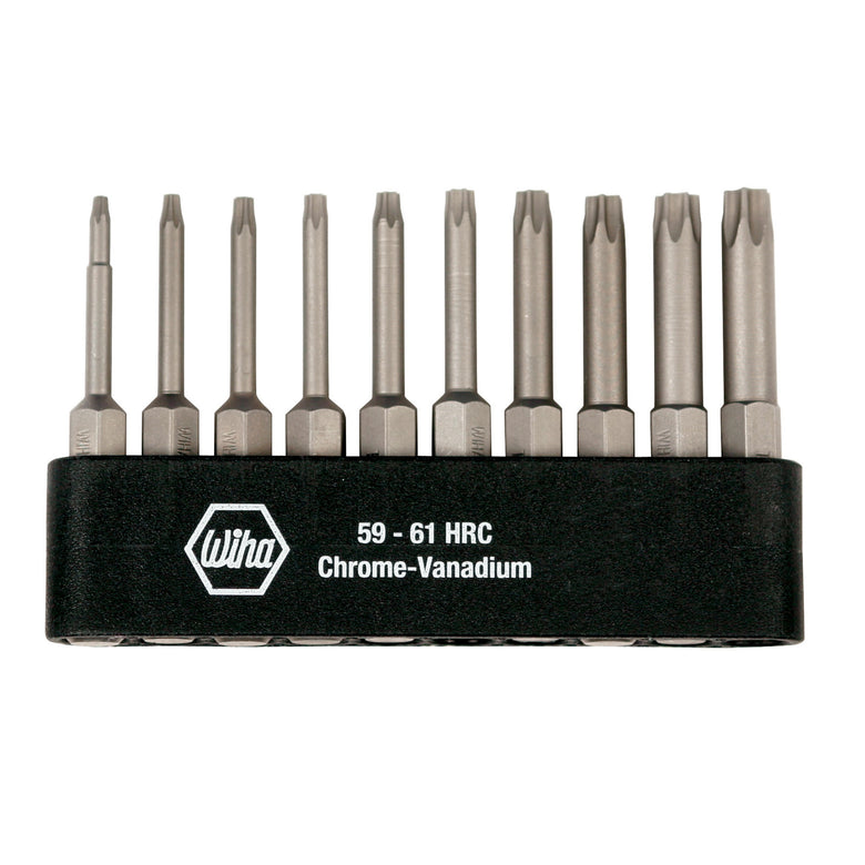 10 Piece Torx Power Bit Belt Pack Set