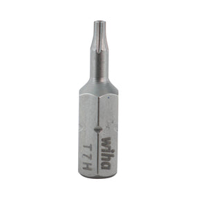 Wiha 70127 Security Torx Bit T7s - 25mm - 10 Pack