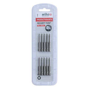 Security Torx Bit T9s - 50mm -  10 Pack