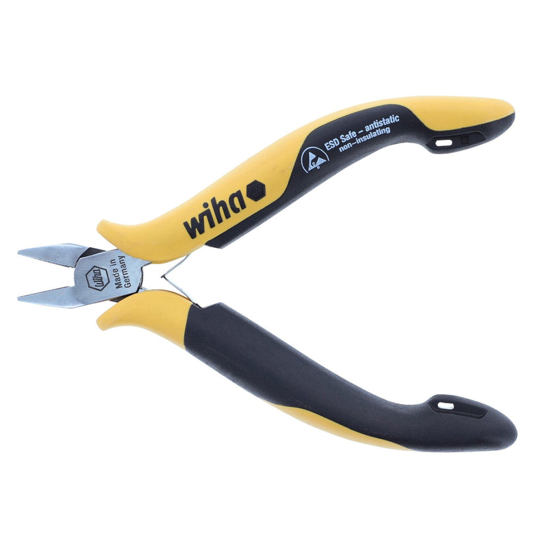 Electronic  ESD Safe Precision Tapered Head Semi Flush Cutters