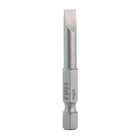 Wiha 74015 Slotted Bit 5.5 - 50mm -  10 Pack