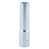 Wiha 33344 6 Point - 1/4 Inch Drive Deep Socket - 7.0mm x 50mm