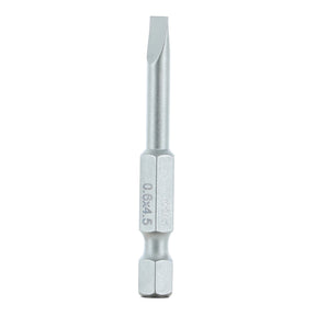 Wiha 74012 Slotted Bit 4.5 - 50mm -  10 Pack