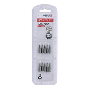 Torx Align Insert Bit T8 x 25mm - 10 Pack