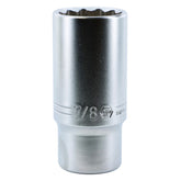 Wiha 33749 12 Point - 3/8" Drive Deep Socket 7/8"