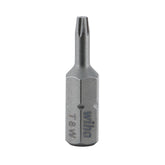 Wiha 71538 Torx Align Insert Bit T8 x 25mm - 10 Pack
