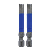Wiha 70222 TerminatorBlue Impact Bit Torx T30 - 2 Inch - 2 Pack