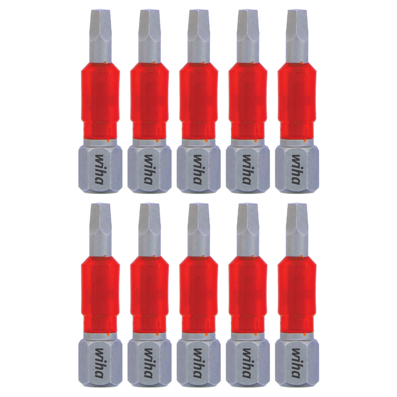 MaxxTor Impact Bit Square #1 x 29mm - 10 Pack
